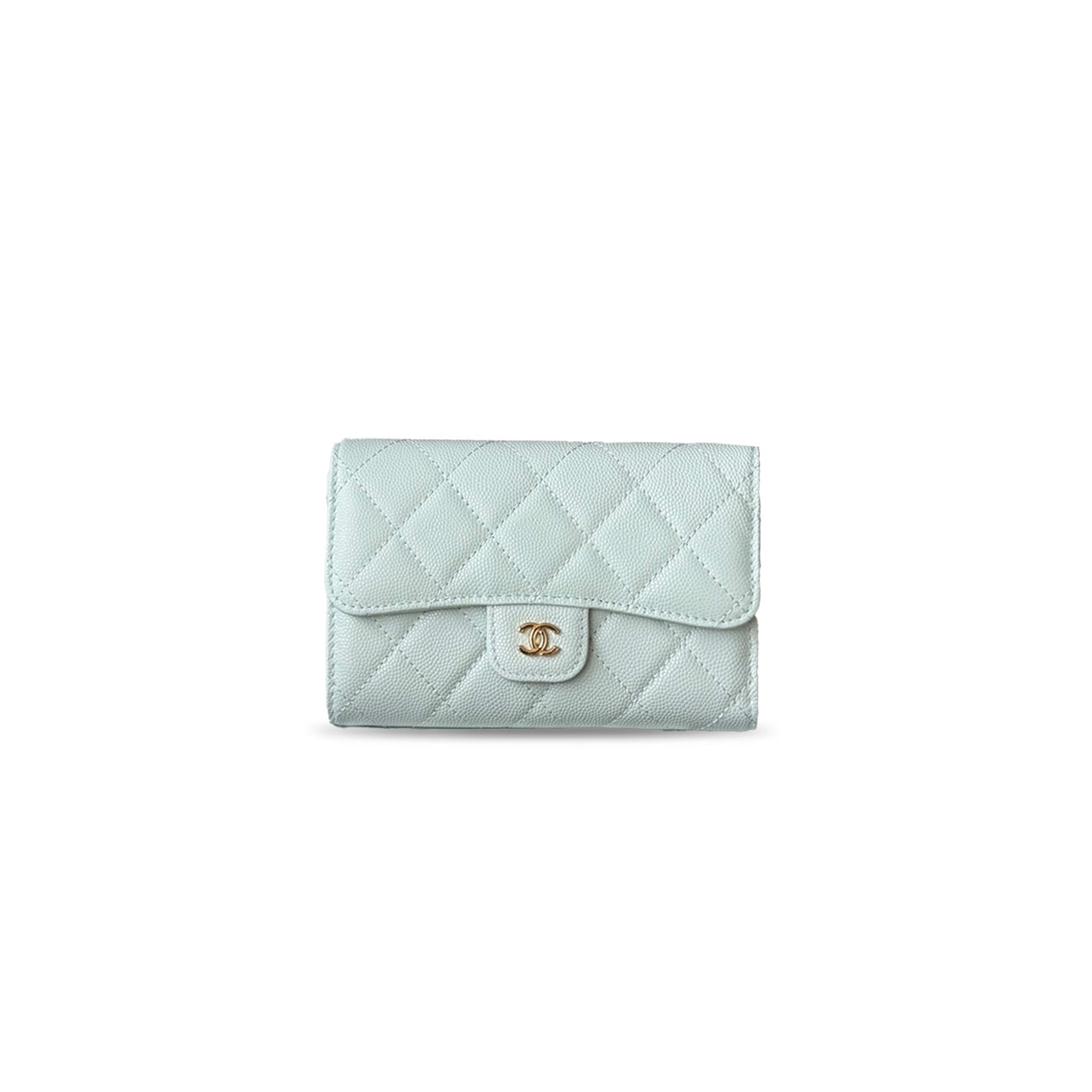 CHANEL CAVIAR QUILTED FLAP WALLET AP0230 (15*11*3.5cm)
